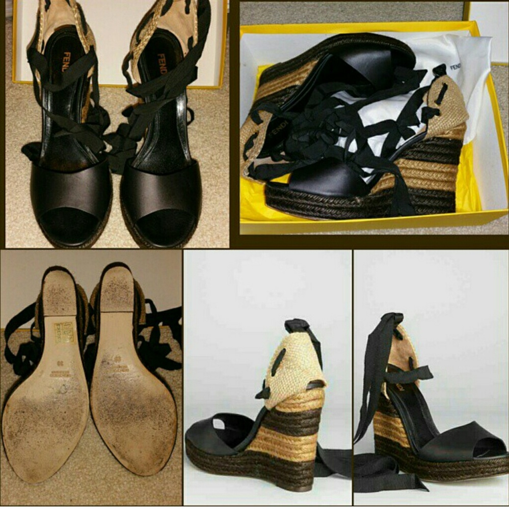 Fendi Wedges